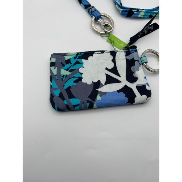 Vera Bradley Zip Id Case and Lanyard in Camofloral - Picture 4 of 5